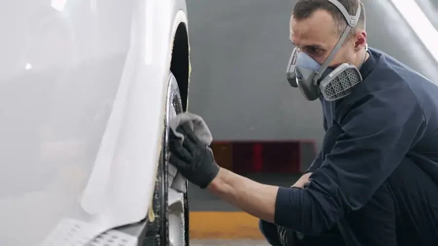 Wheel cleaning detail in Denver