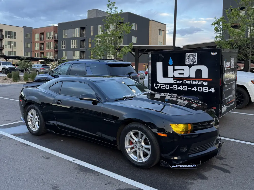 Freshly detailed car